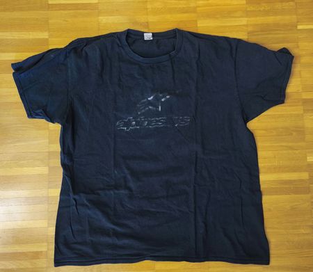 T-Shirt Gildan Alpinestars Herren Schwarz Grösse L, breit