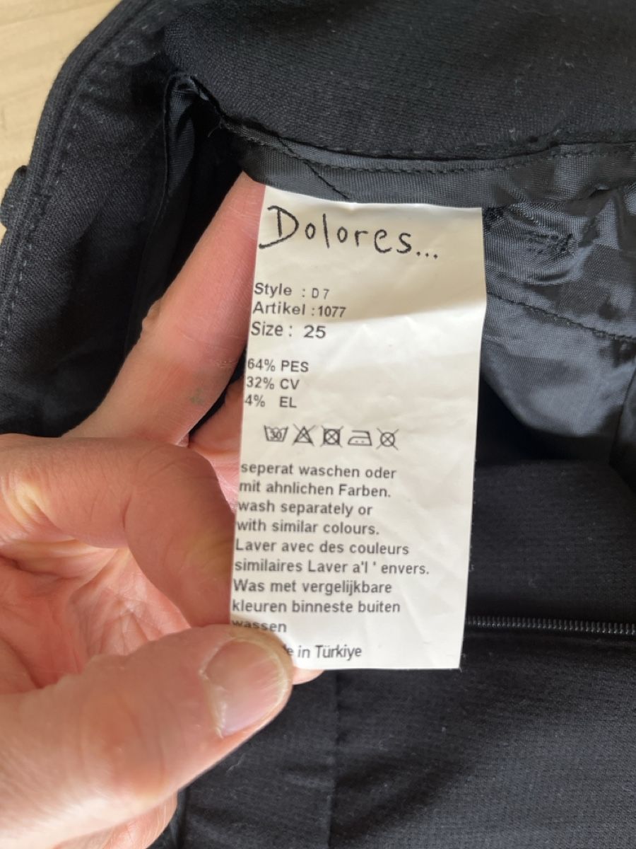 Pantalons: Schwarze Hose, Gr. 25, Top Zustand, – D'occasion à Horw par Pem1278 2