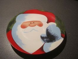 Weihnachtsmann Teller