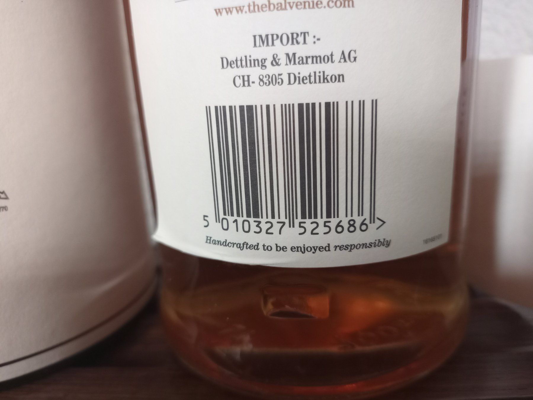 Balvenie Bevande alcoliche: Balvenie Rum Cask 17 Years – Nuovo e nell'imballaggio originale da Spiez venduto da egonolsen 2