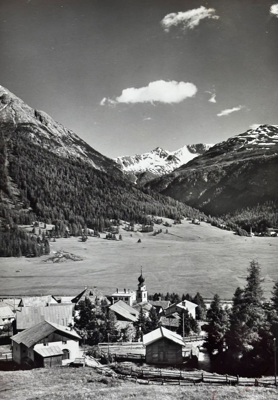 Cartoline postali: Hans Steiner, St. Moritz - Madulain, Oberengadin – Usato da Frauenfeld venduto da Merk52