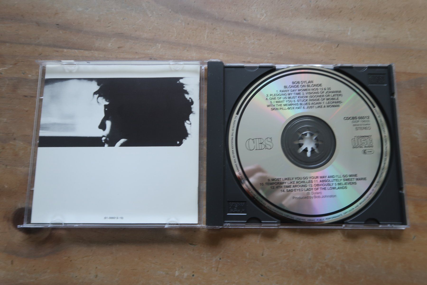 CDs: BOB DYLAN - BLONDE ON BLONDE - CD – Gebraucht aus Basel von Patiscat 3