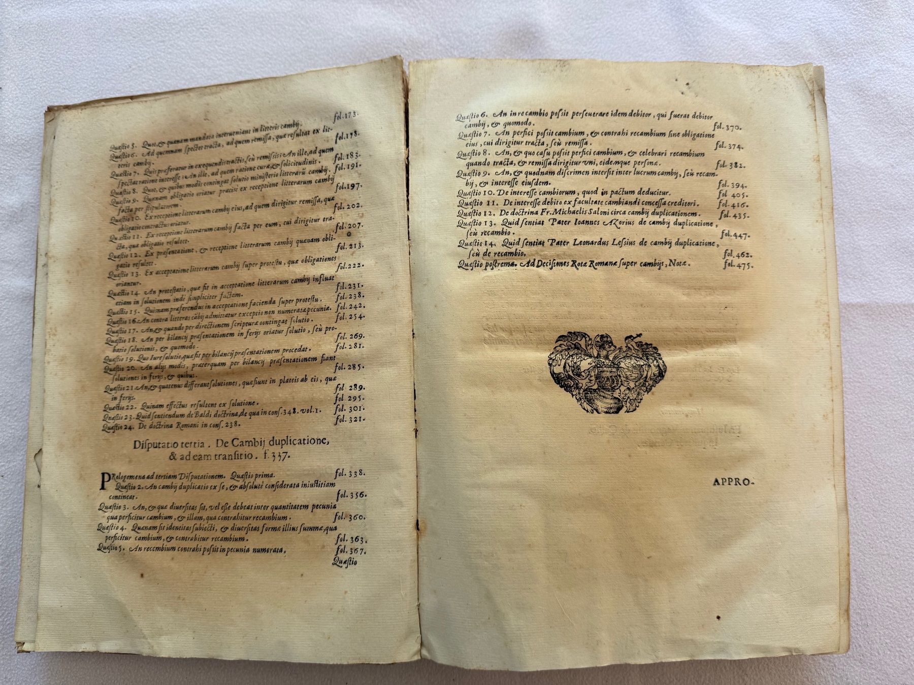 Libri: TRACTATUS DE CAMBIIS. 1641 – Usato da Bern venduto da xberg36 3
