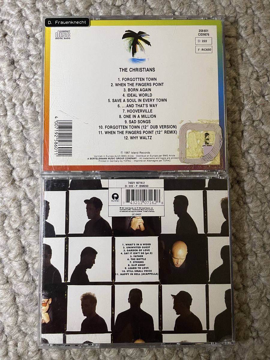 CD: 2x The Christians – Nuovo (secondo la descrizione) da Reinach AG venduto da trigger7811 2