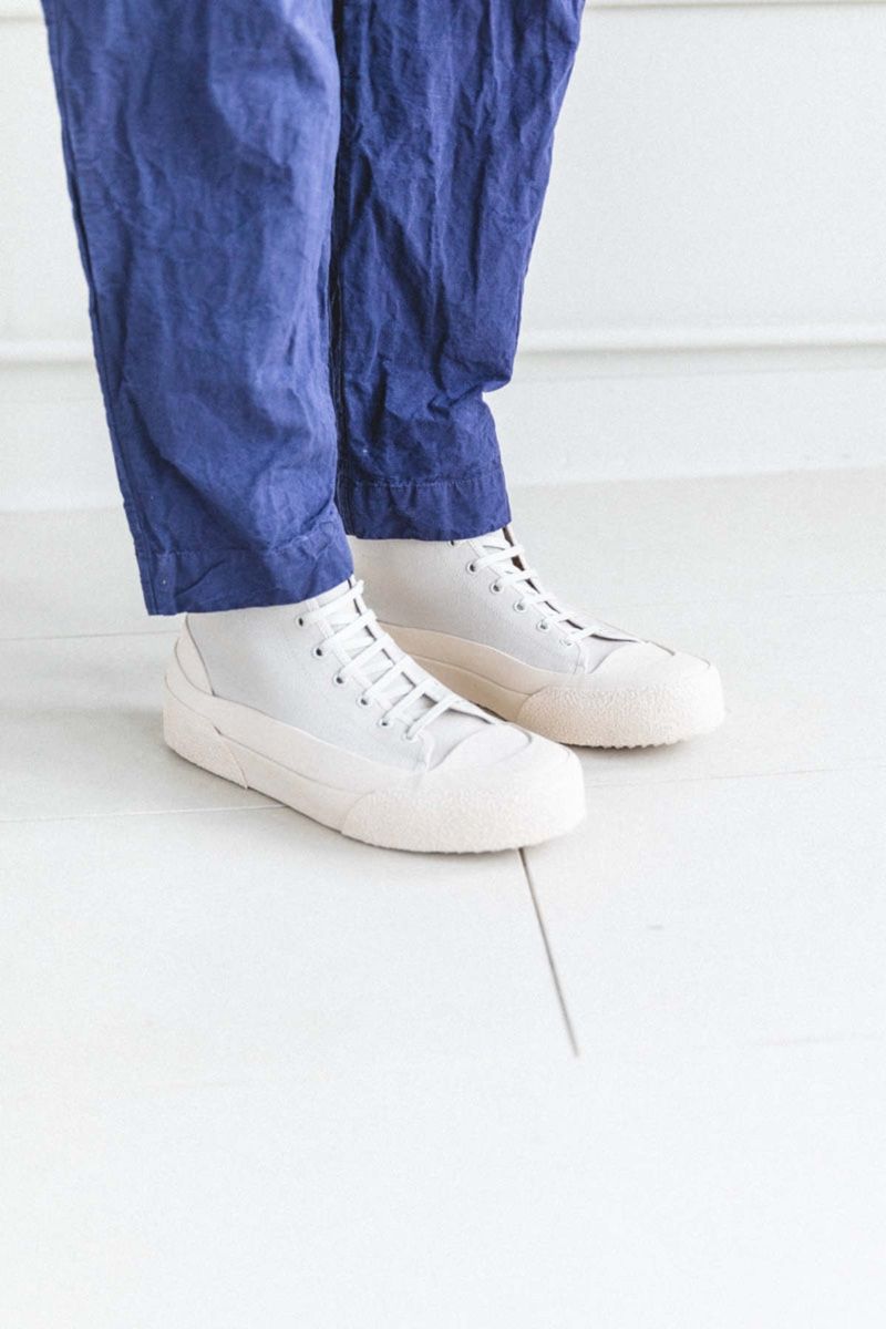 Herrenschuhe: STUDIO NICHOLSON - Canvas high top sneakers - EU 37 – Gebraucht aus Zürich von JMin 7