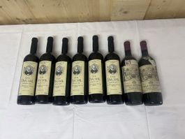 6 Rotweine Don Pascual 1999 und 2 Villa Antinori 1983 (10)