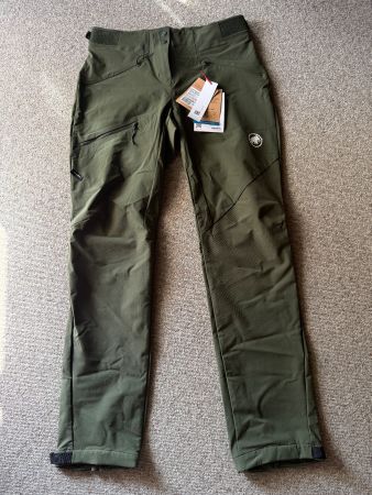 Neue Mammut Courmayeur SO Pants Damen, Gr. 38, dark marsh