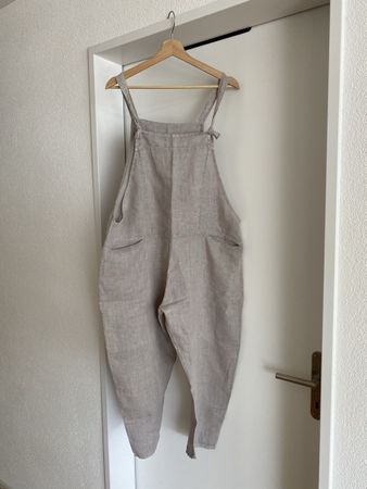 Jumpsuit 100% Leinen 