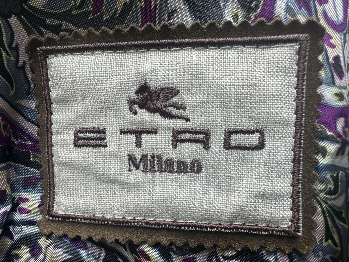 Etro Giacche: ETRO - new suede leather jacket - IT46 – Nuovo (secondo la descrizione) da Langnau am Albis venduto da bar_ml6k 2