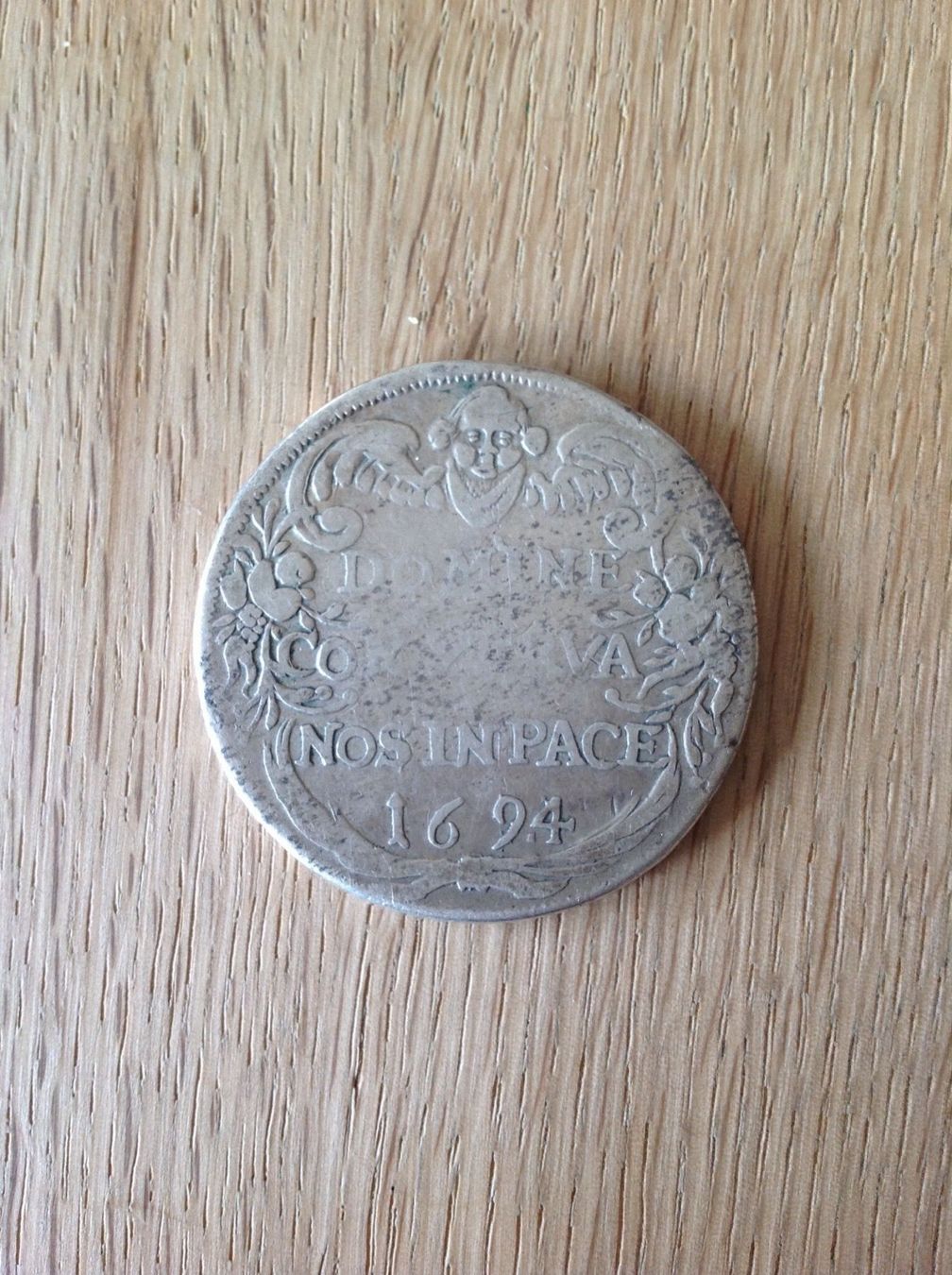 Tutti le monete: Top thaler de Zurich 1694 – Usato da Villars-sur-Glâne venduto da Graca03 1