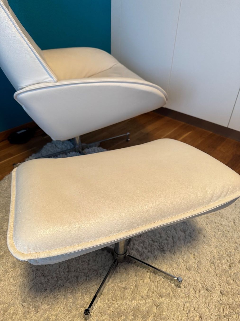 Poltrone: Sessel weiss, verstellbar, Sessel, Relaxsessel – Usato da Signau venduto da Uesech 4