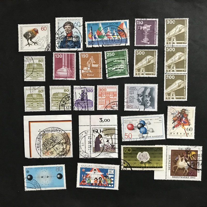 Tutti i francobolli: BRD 1981 - 1995 kl. Sammlung gest. – Usato da Uitikon Waldegg venduto da Gooddeal05 1