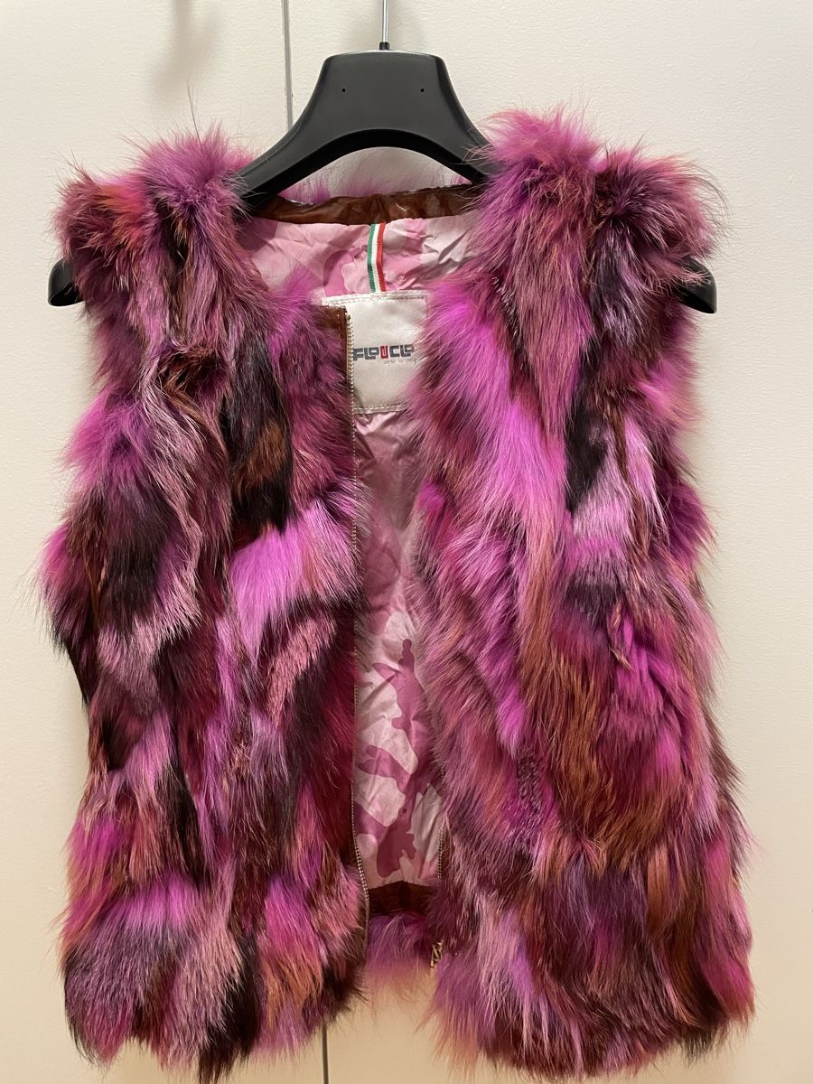 Gilet & Giacche senza maniche: FUCHSIA FUCHS FELLWESTE – Usato da Bern venduto da calana80