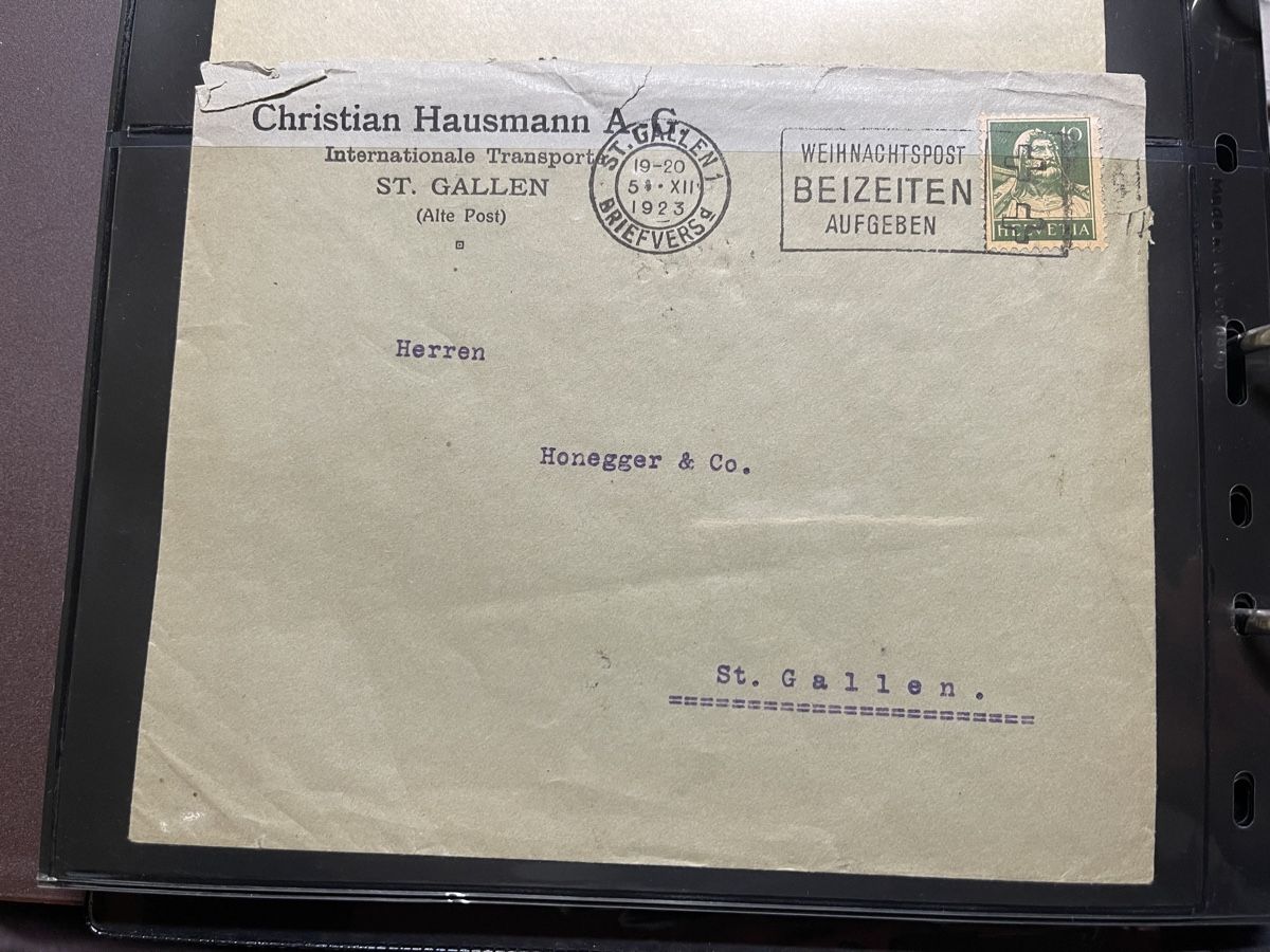 Alle Briefmarken: Briefmarken  – Gebraucht aus Wängi von Bmo