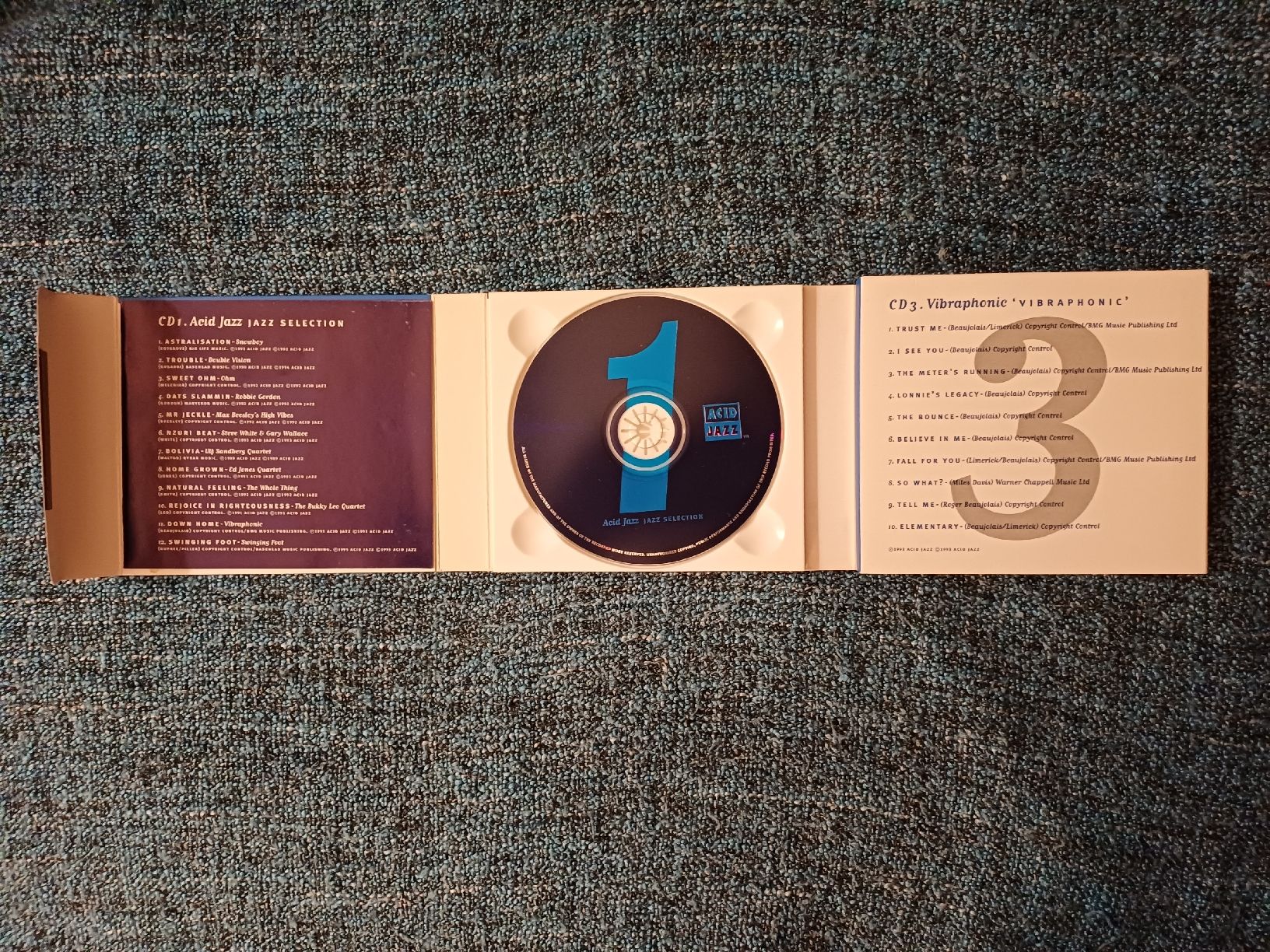 CD: ACID JAZZ "The original selection" CDx4 – Usato da Begnins venduto da Drastic-Sound 2