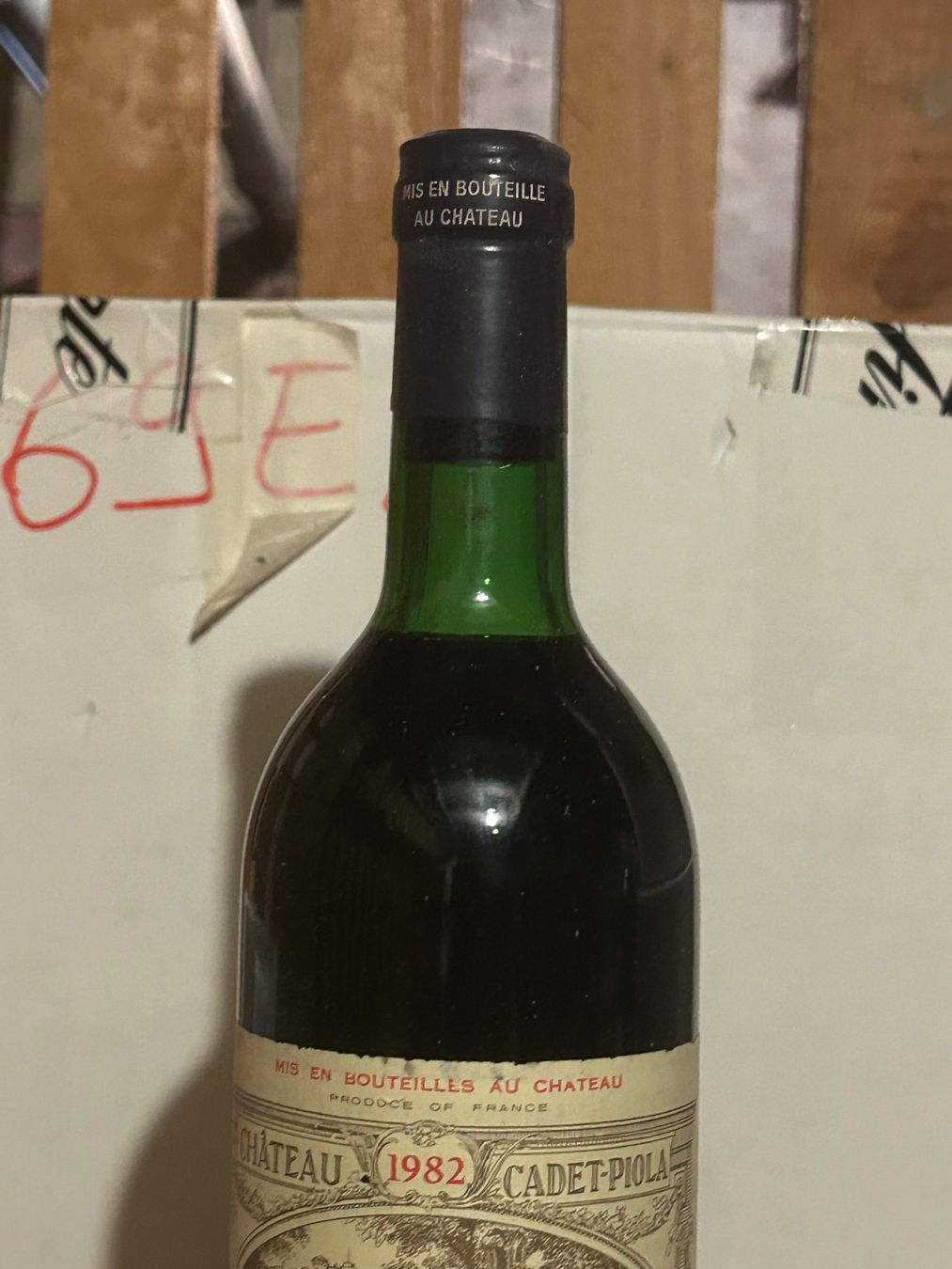 Wein: Château Cadet-Piola 1982 Margaux – Neu (gemäss Beschreibung) aus Roche VD von avediscipule 2