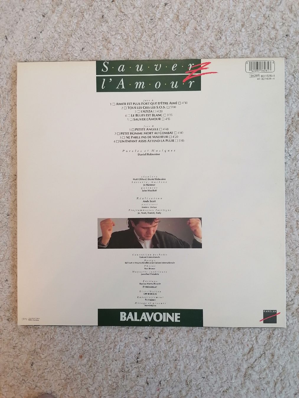 Schallplatten: 6 LP Daniel Balavoine – Gebraucht aus Bougy-Villars von Vogue 5