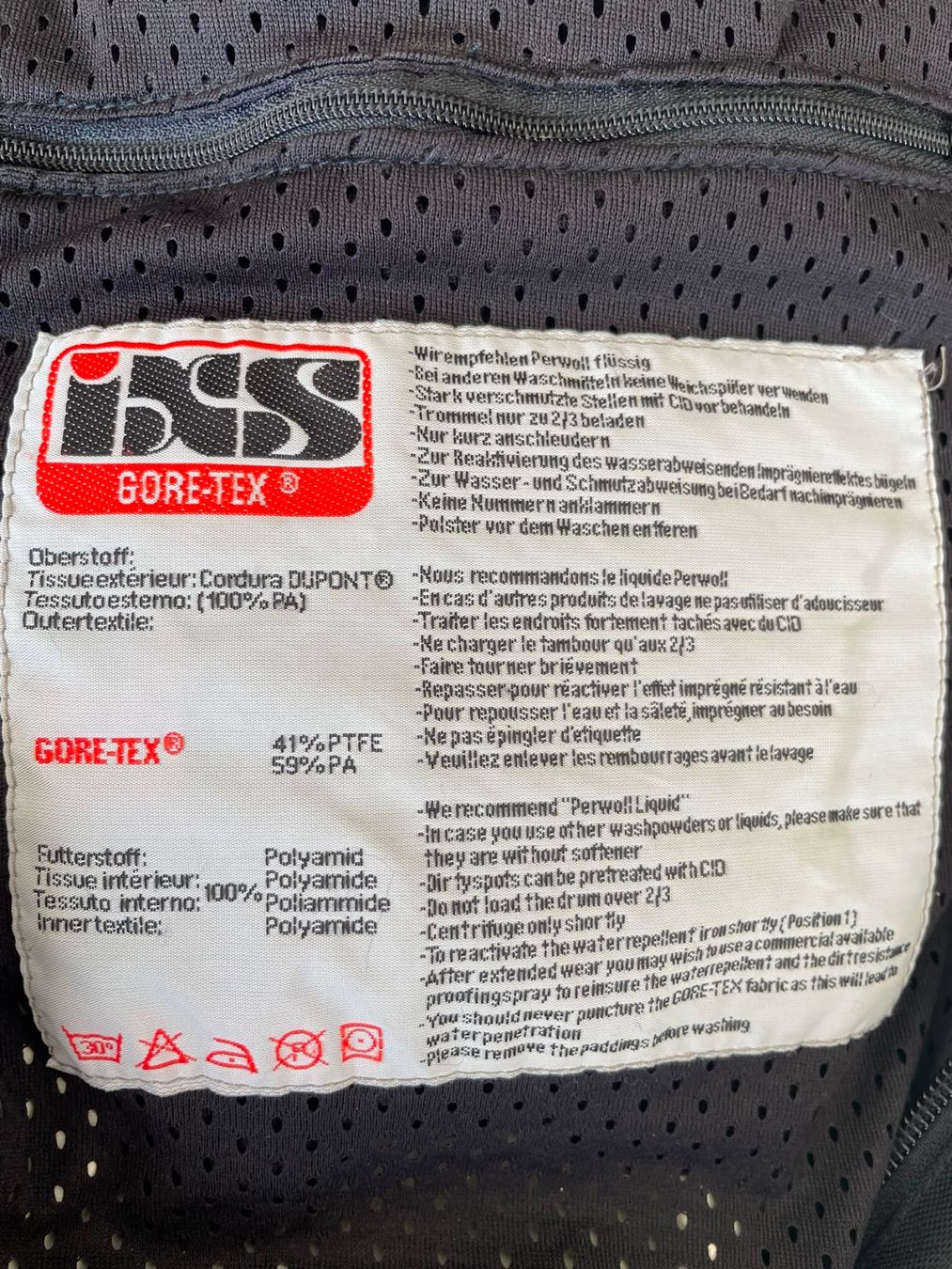 IXS Giacche: IXS Motorradjacke Gortex gr.M – Usato da Frauenkappelen venduto da kaktus_ 2