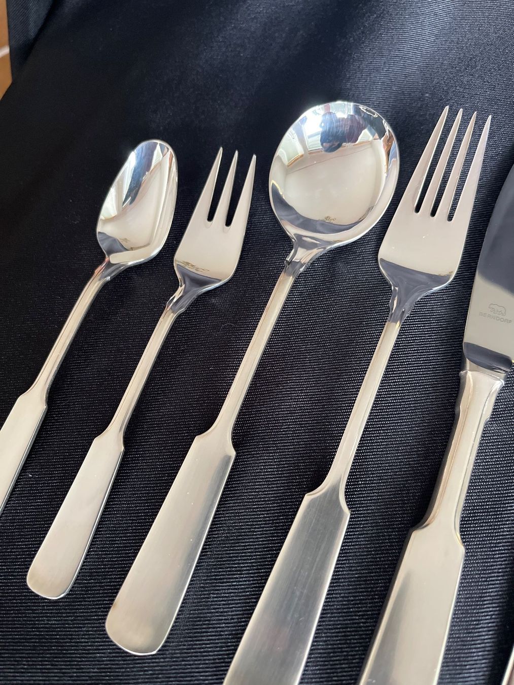 Set di posate: Berndorf Ensemble de couverts pour 6 personnes – Nuovo (secondo la descrizione) da Morges venduto da bijouxsterling2019 2