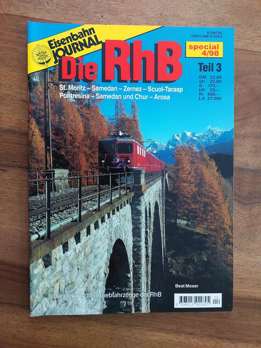 Zeitschriften & Magazine: Eisenbahn Journal special - Die RhB Teil 3 – Gebraucht aus Schönenwerd von Steidi