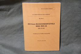 9mm Maschinenpistole 1941/44, Mp, Anleitung Waffenmechaniker