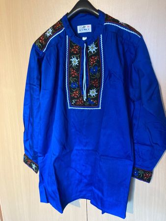 Sennenchutteli blau, Grösse M, neuwertig