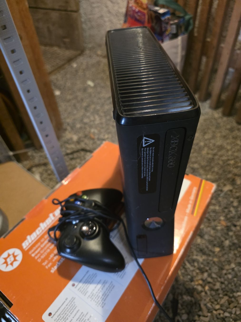 Microsoft Console: Spielkonsole Microsoft Xbox 360 mit Controller schwarz – Usato da Olten venduto da Prinzenstyle