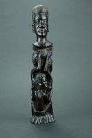 Afrikanische Holzskulptur Höhe 27cm Gewicht 500gr