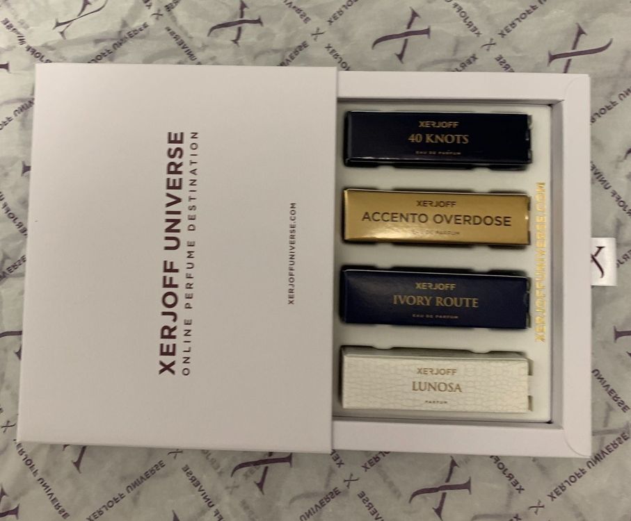 Xerjoff Probe Muster Sample Set 4x2.2 ml | Kaufen auf Ricardo