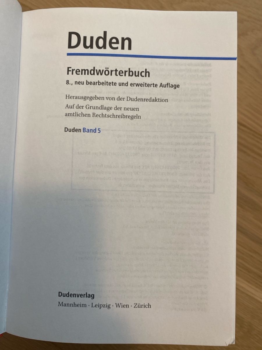 Livres: Duden 1, 5, 8 – D'occasion à Fehraltorf par Marian4 3