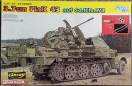 Dragon 6553 3.7cm FlaK 43 auf Sd.Kfz.7/2 1:35