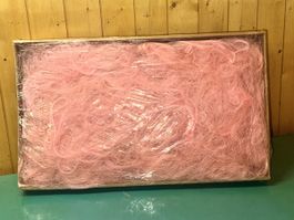 Sisal Füllmaterial rosa