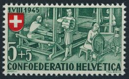 1945 - Pro Patria - Abart - postfrisch **
