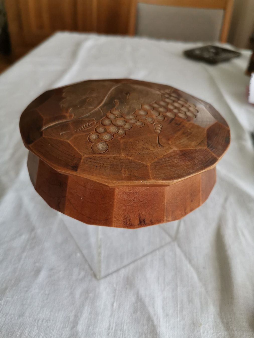 Holzartikel: Holzdose mit Deckel – Gebraucht aus La Tour-de-Peilz von minipuce123 2