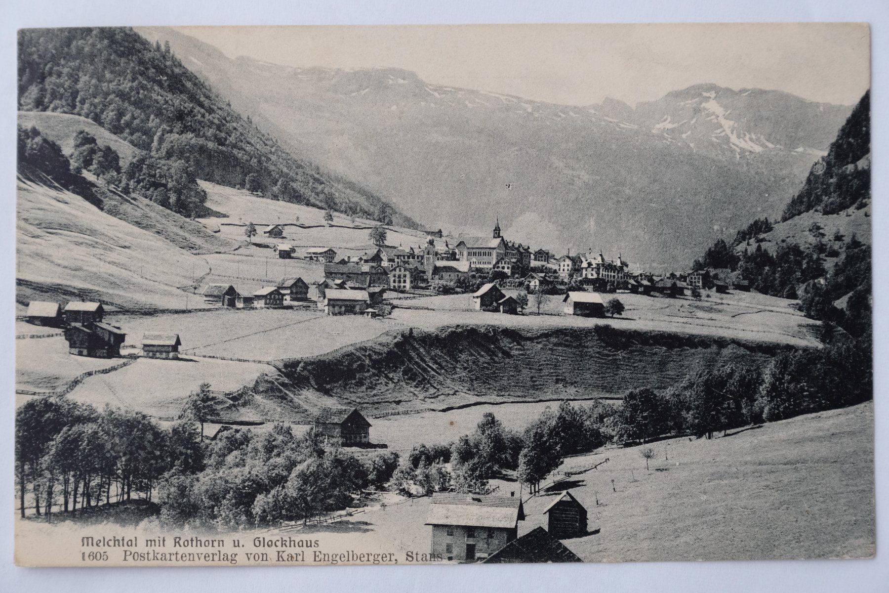 Cartoline postali: Ansichtskarte Melchtal 1917 – Usato da Ehrendingen venduto da nicoro50