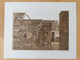 Exlibris Malou Hung - Original Radierung signiert