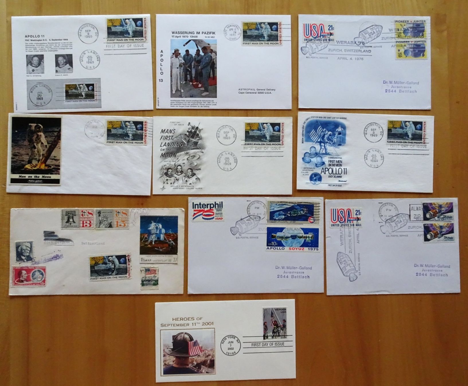 Couverts & Versandtaschen: Postkarten/ Bedarfsbriefe USA – Gebraucht aus Feldbrunnen von MarcusSO 6