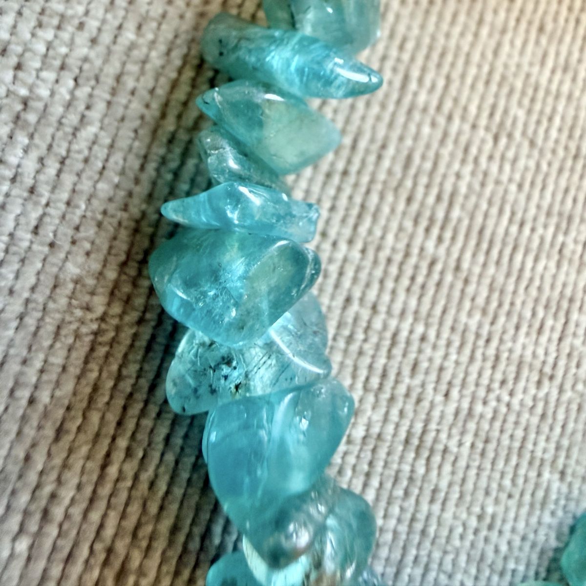 Bracciali & Braccialetti: Bracelet en Apatite naturelle  – Nuovo (secondo la descrizione) da Marly venduto da Nor_al3 1