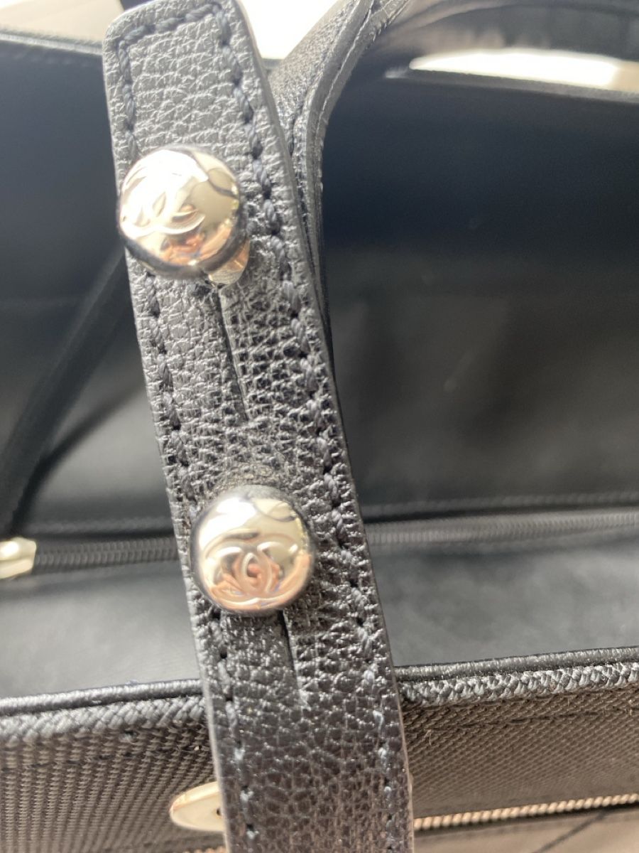 Chanel Borse: Chanel Tote Bag Schwarz – Usato da Nohl venduto da Gross2 9