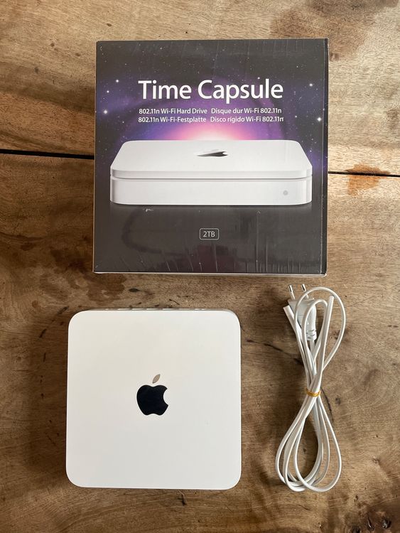 Apple Time Capsule 2TB WLAN Router Backup Festplatte A1409 (Gebraucht ...