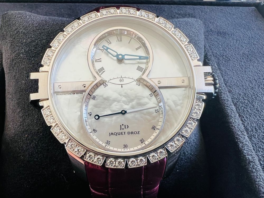 Jaquet Droz Uhren: JAQUET DROZ Grande Seconde SW41 Auto, MOP&Diamonds, OVP19000 – Neu (gemäss Beschreibung) aus Le Mont-sur-Lausanne von LycaGallery 1