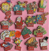 kleine Pin Sammlung Wernli  34
