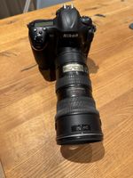 Digitalkamera Nikon Kamera D4 mit Objektiv 70-200mm 2,8 VR
