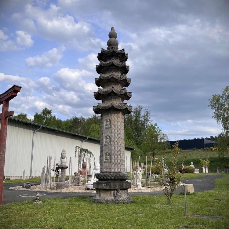 Buddha Tempel Pagode 8m groß Naturstein Tibet China Garten Kaufen auf