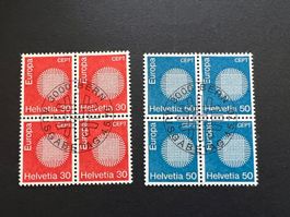 CH Serie 4er Block ZNr. 481-82  FDC (4311)