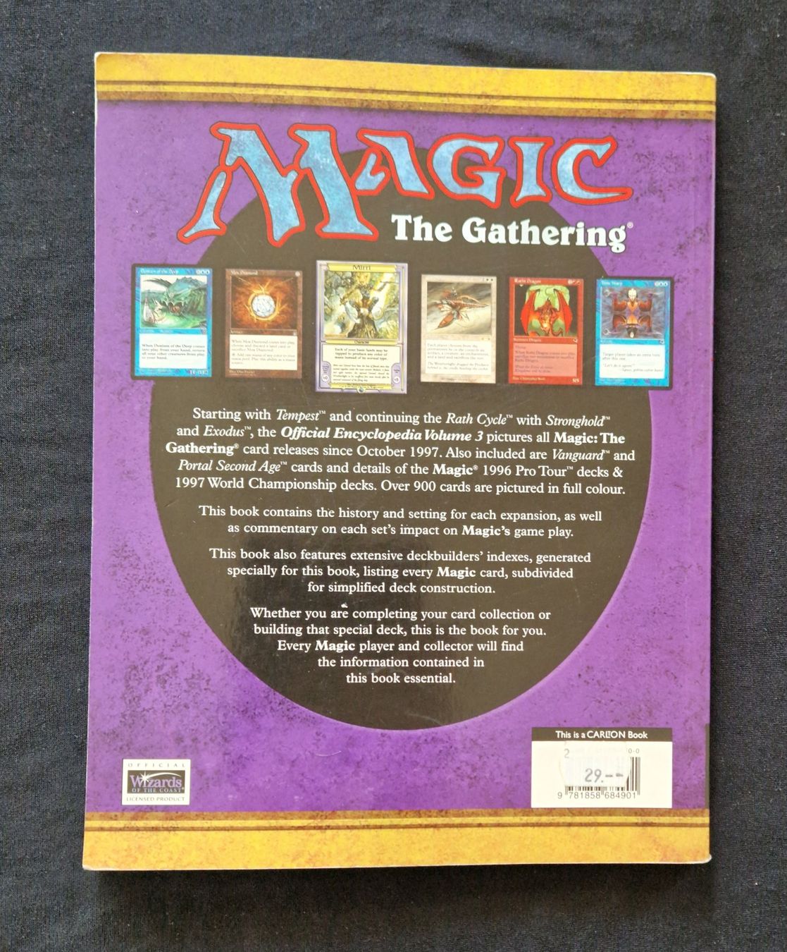 Bücher: Magic: The Gathering, Official Encyclopedia, Volume 1, 1996 – Gebraucht aus Zürich von silver-team 2