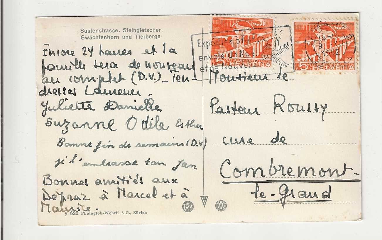 Cartes postales: Postauto, 1952 – D'occasion à Spiez par Niesen20 1