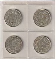 4 x 1 Franken 1957