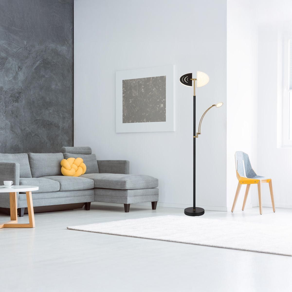 Lampade: LED Stehleuchte, CCT, 183 cm Höhe – Nuovo (secondo la descrizione) da Kreuzlingen venduto da Smart-Light 1