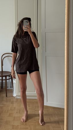 Sport Shirt braun Gr. XS von Nike